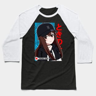 Tokino Sora With Hat Baseball T-Shirt